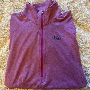 REI 1/2 Zip Pullover Athletic Jacket